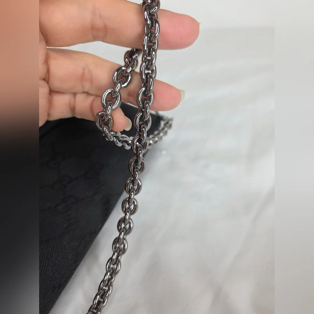 Gucci Horsebit Chain cloth handbag - Picture 5 of 13